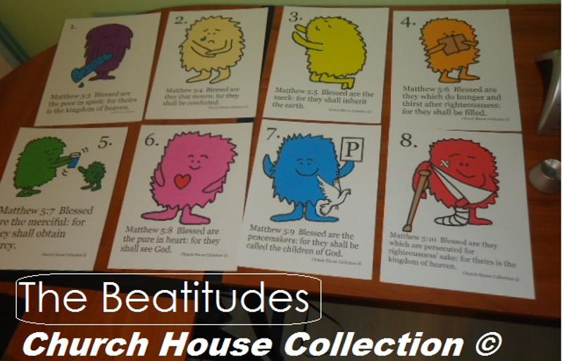 The Beatitudes Cards- Free Printable Template